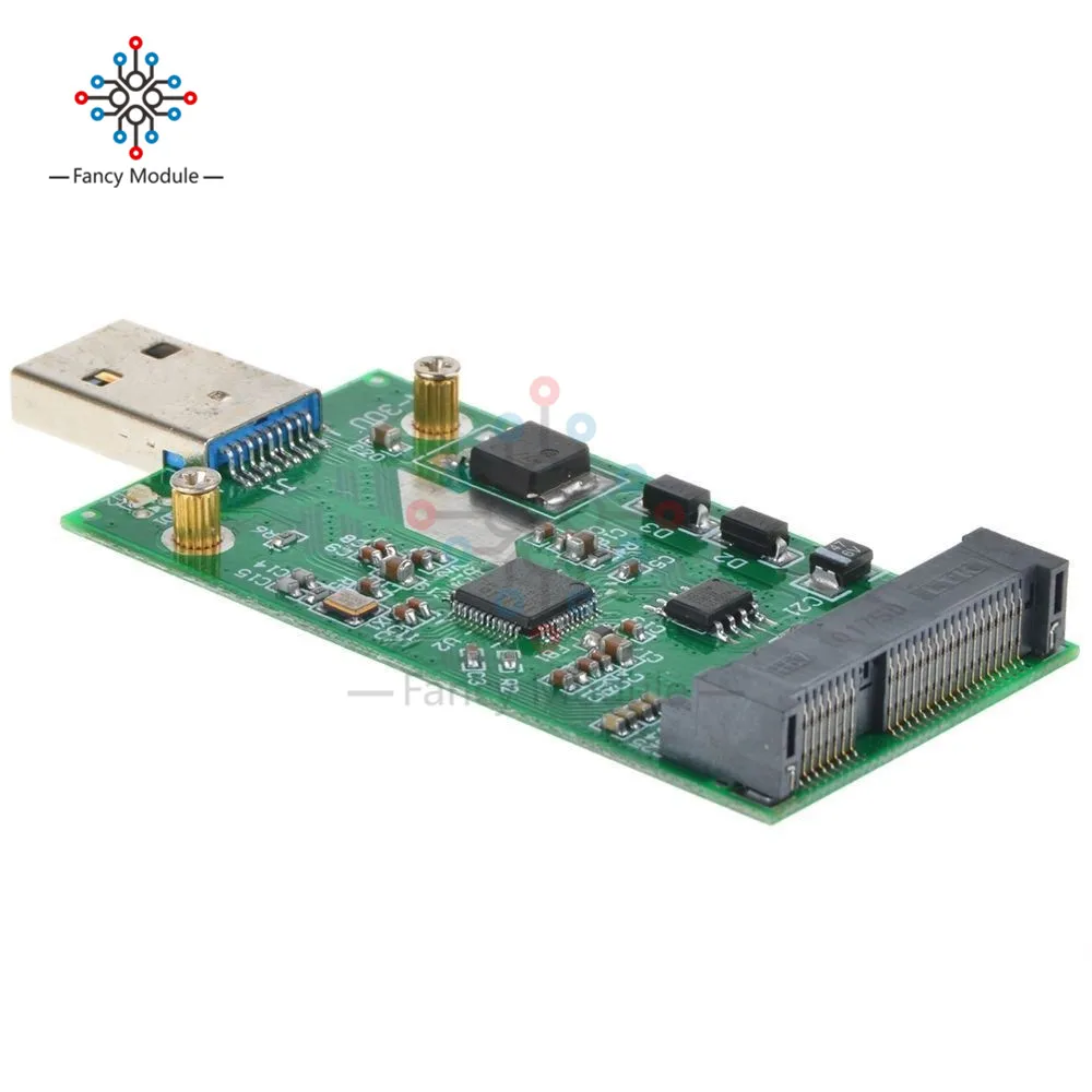 Переходник с USB 3 0 на Mini PCIE mSATA SSD Внешний SSD|usb 3.0|usb 3.0 ssdusb to |