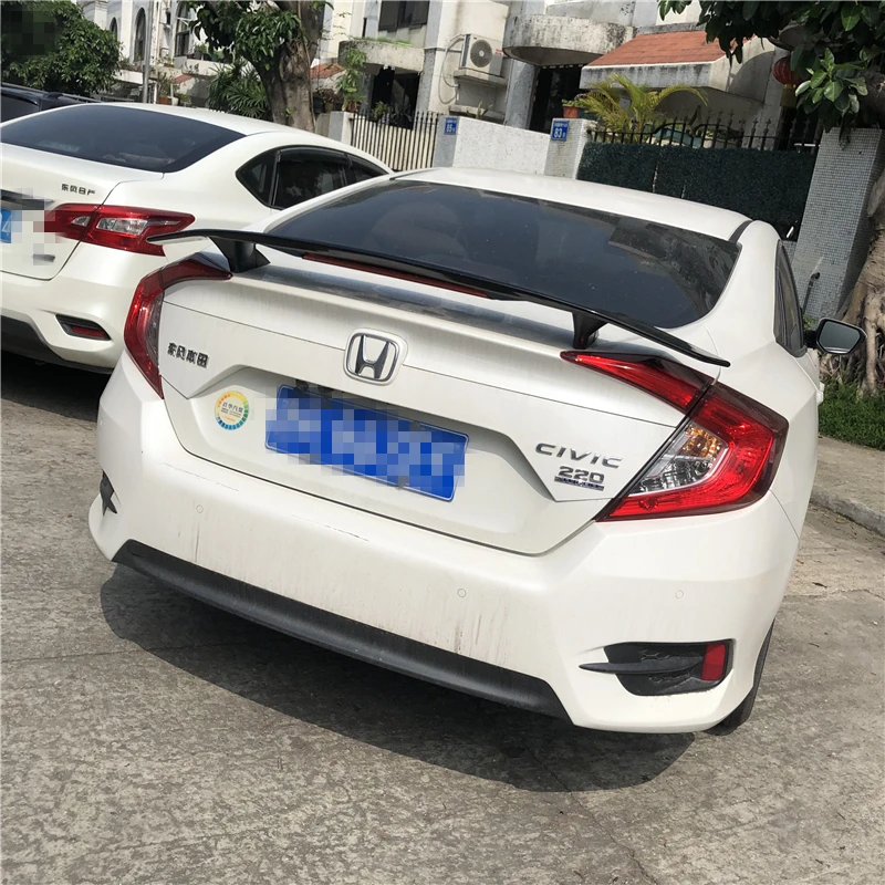 Для Honda CIVIC спойлер- Honda CIVIC спойлер TF ABS Материал заднее крыло праймер цвет задний спойлер