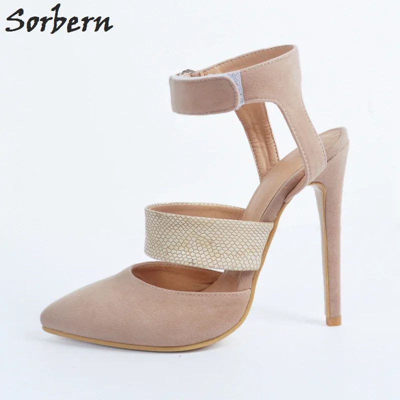 Женские туфли лодочки с застежкой липучкой на высоком тонком каблуке|Женские