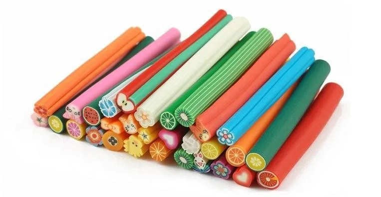 Наклейки для дизайна ногтей полимерная глина 50 шт. | Красота и здоровье