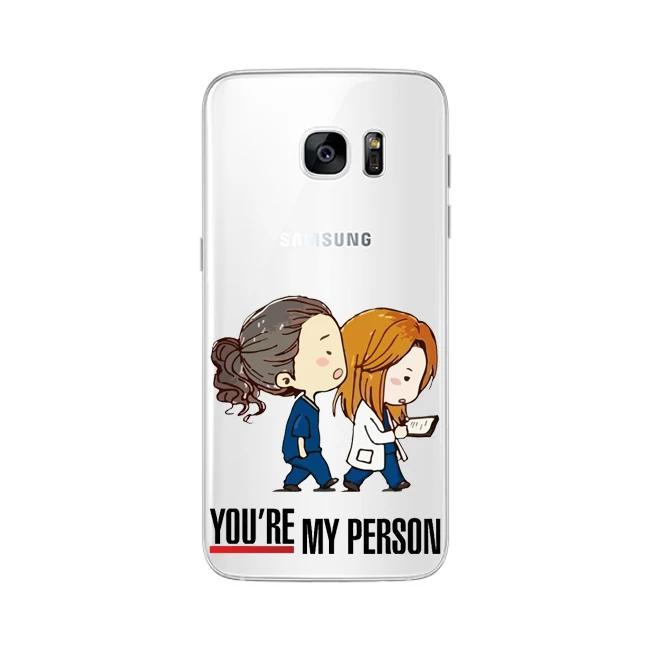 Чехол из мягкого ТПУ для samsung Galaxy A5 A6 A7 A8 J5 J6 J7 J8Plus NOTE8 NOTE9 ты мой человек для Fundas GREYS Anatomy