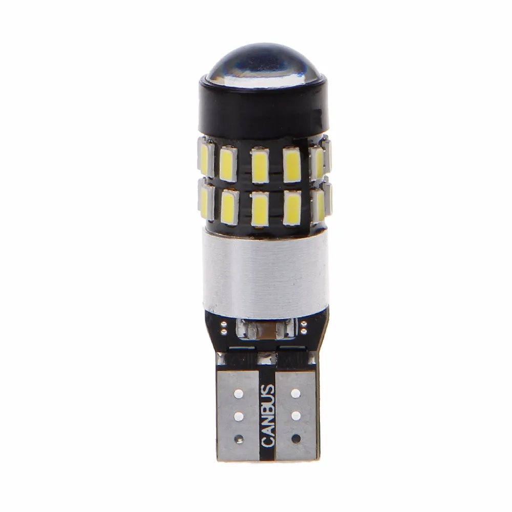 1 шт. DC 12-24 в супер яркий белый T10 3014 30 SMD светодиодный светильник для салона автомобиля Купол номерного знака светильник лампа