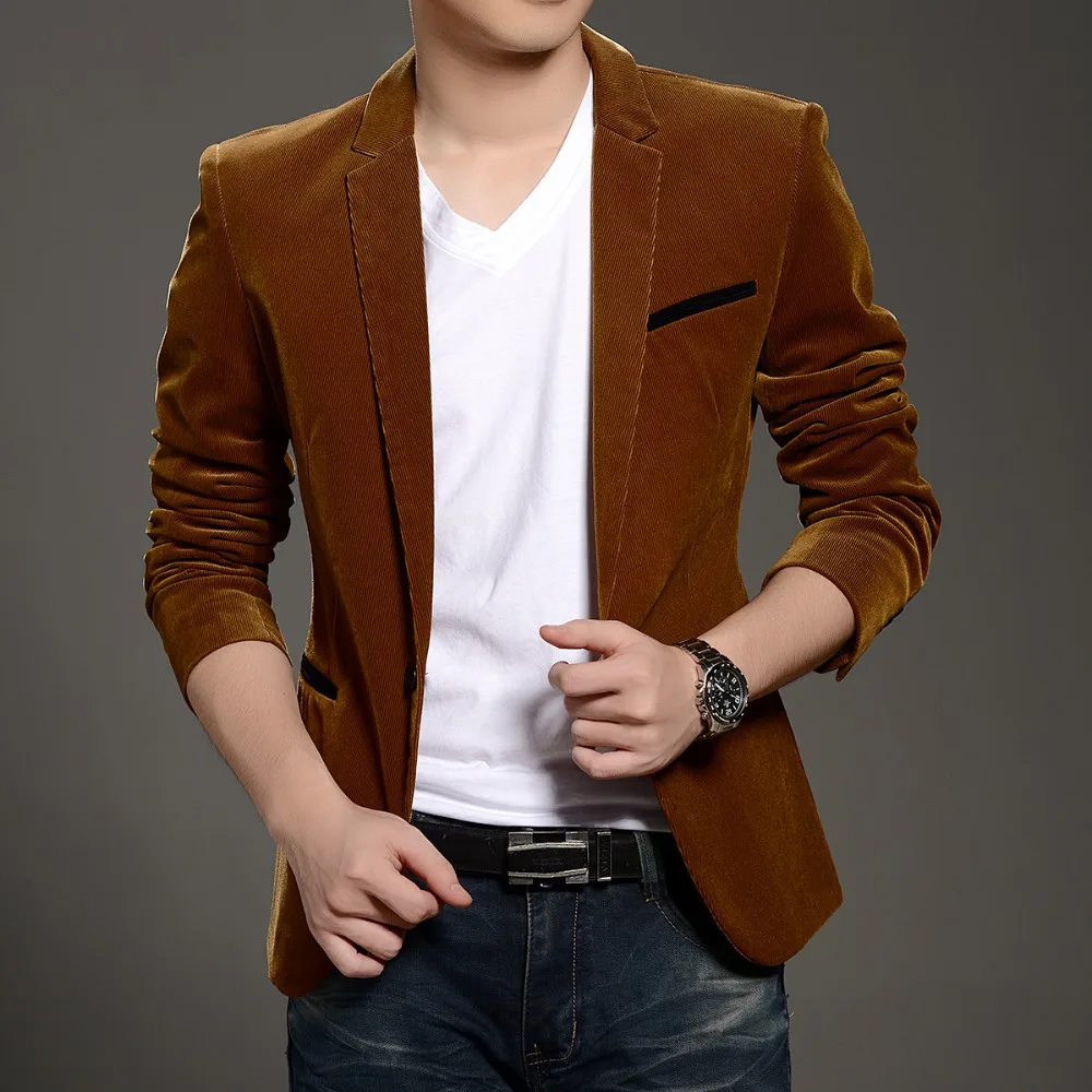 2015 New Arrival velvet mens blazer 