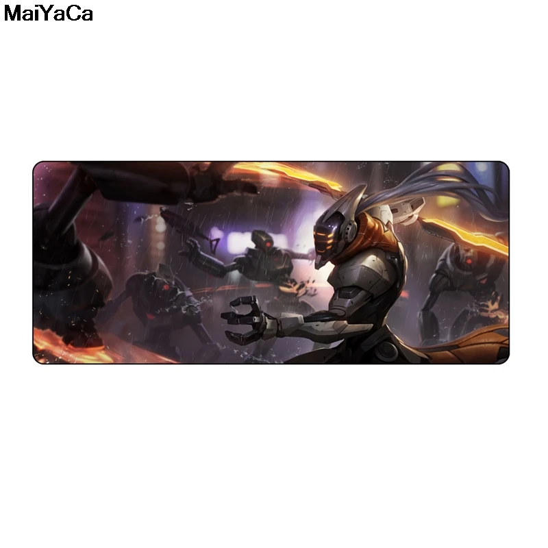 MaiYaCa коврик для мыши большой игровой League of legends проект zed yasuo yi ashe Lucian legend горячая
