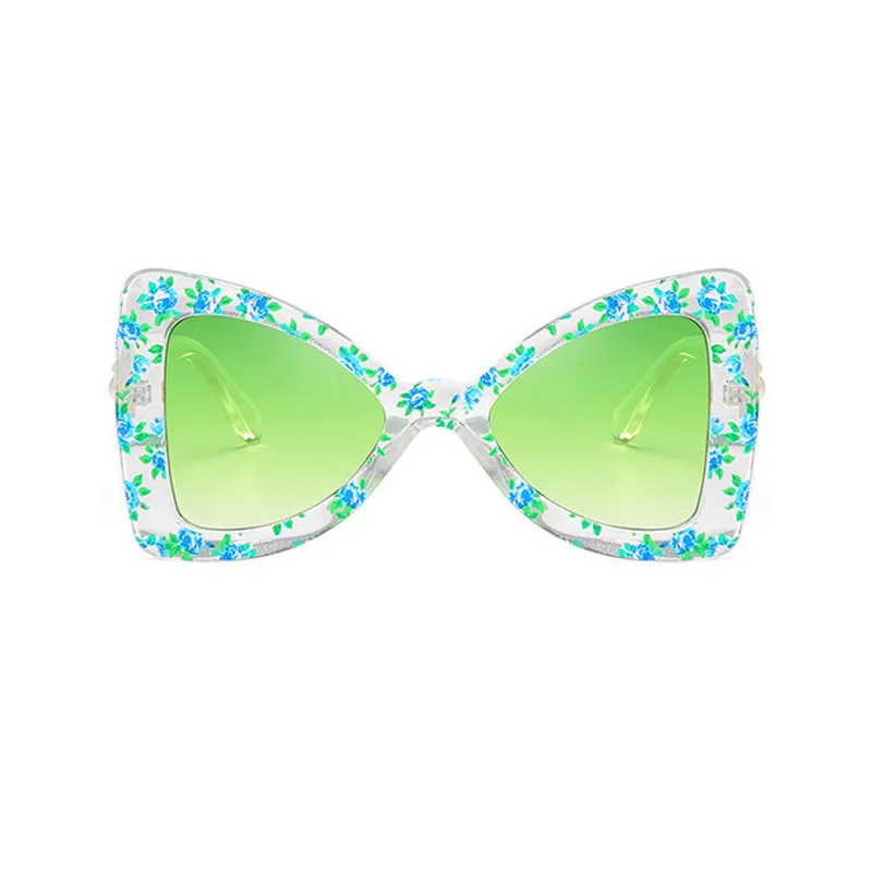 2018 женские солнечные очки Бабочка брендовые дизайнерские Роскошные Жемчужные