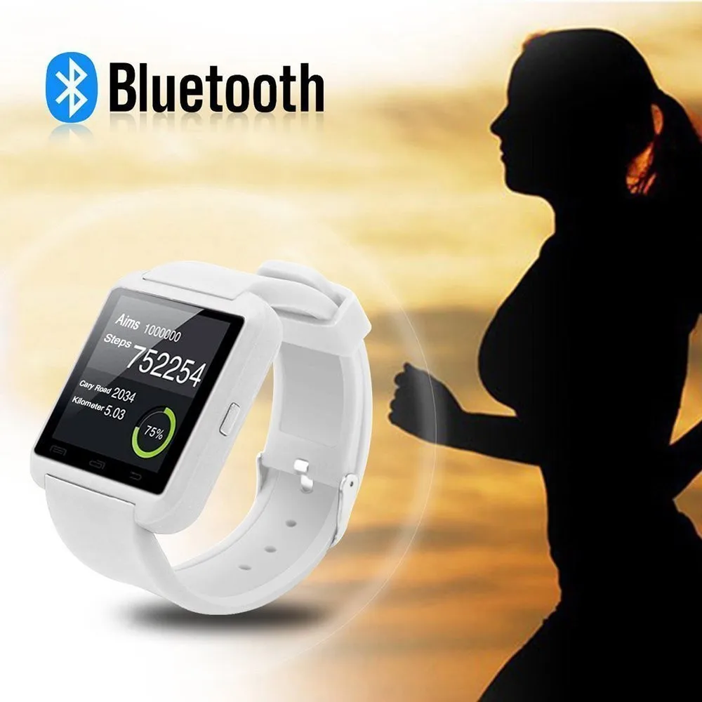 Горячие U8 Bluetooth Смарт часы альтиметр барометр спортивные наручные