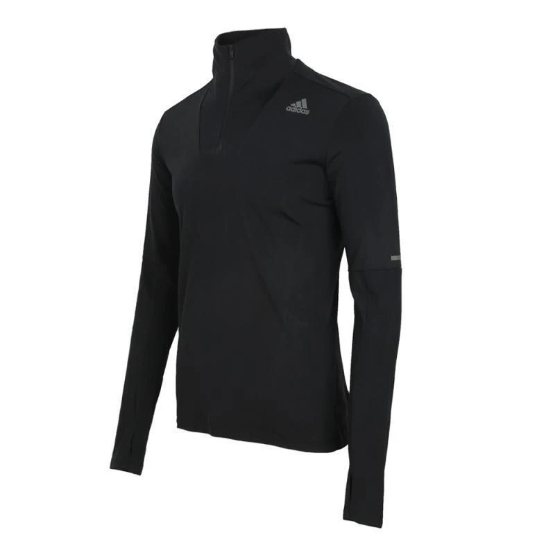 Мужская спортивная футболка с длинным рукавом Adidas SN 1/2 на молнии Новое