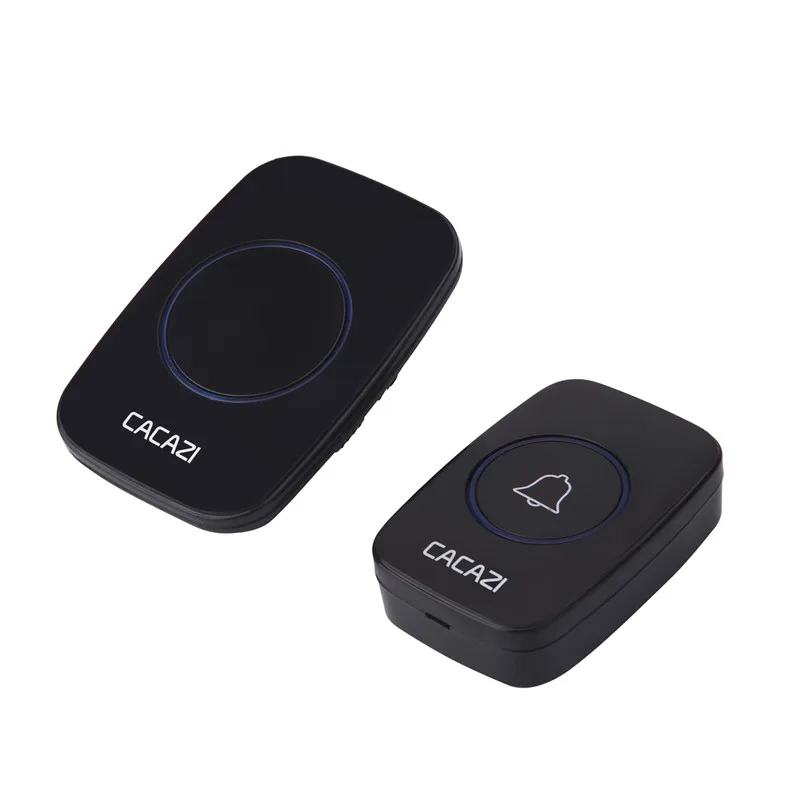 Кольцевой дверной звонок беспроводной водонепроницаемый WiFi 300 м Пульт