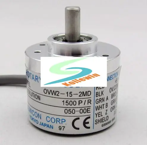 

OVW2-15-2MD инкрементный Поворотный энкодер pulse 1500 p/R, Новый в коробке.