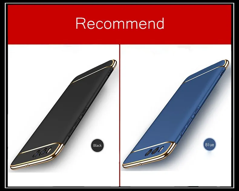 Чехол для xiaomi mi6, чехол для xiaomi mi 6, Жесткий Чехол для задней панели, защитный чехол для телефона, черный, синий, MOFi, чехол для xiaomi 6, xiaomi mi6