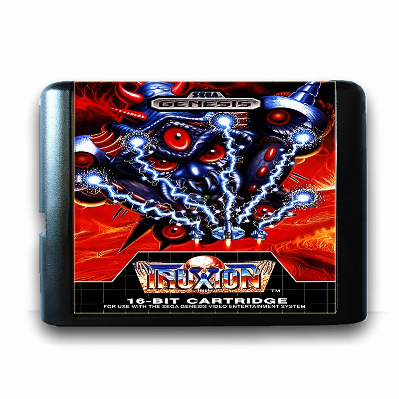Truxton 16 бит для Sega MD карточная игра Mega Drive Genesis игровой консоли|Картриджи| |