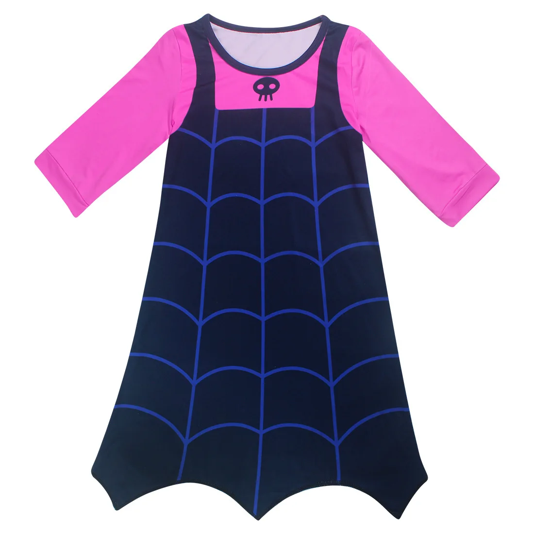Новинка 2018 платье для маленьких девочек хлопковое с принтом Vampirina рождественское