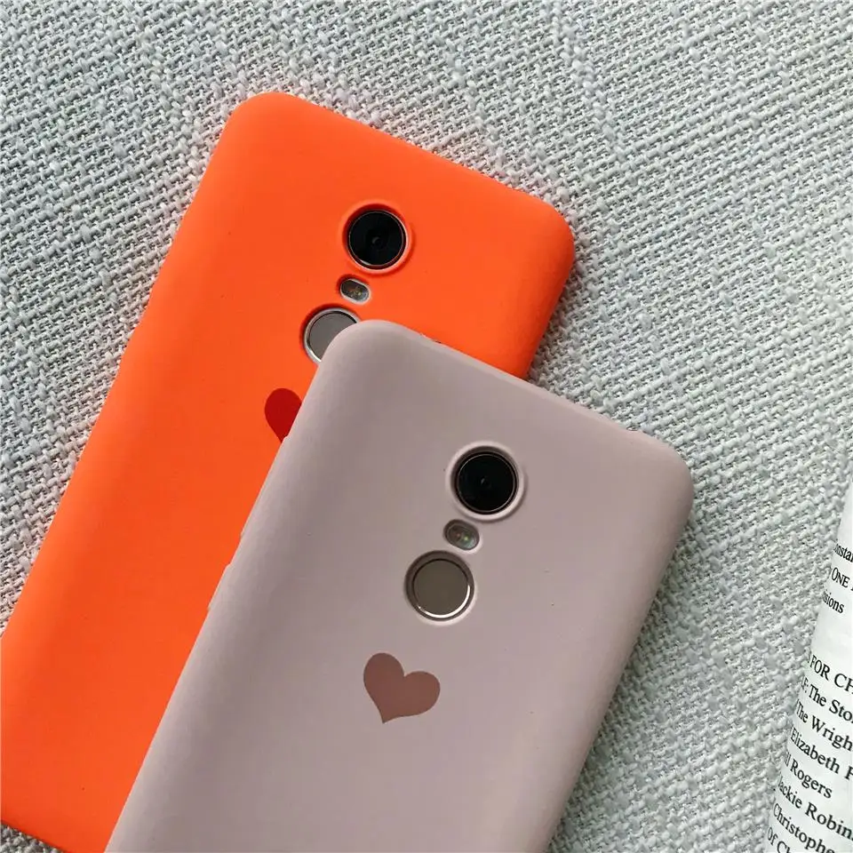 Милый чехол с принтом сердца и песком для XiaoMi RedMi 5 Plus 6A 5A 4A силиконовый из ТПУ