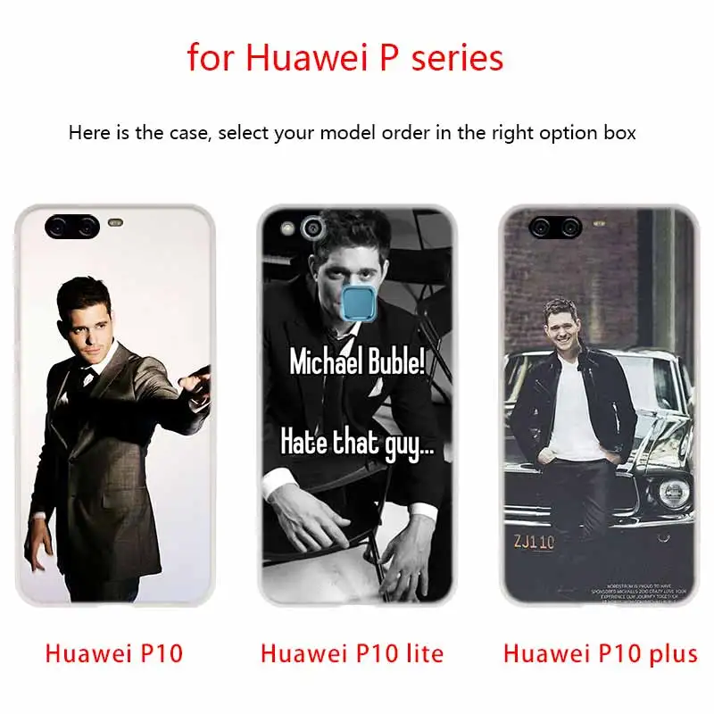 Чехол для телефона Michael Buble Huawei P40 P9 P10 P20 P30 Lite Pro P Smart 2019 мягкий чехол | Мобильные