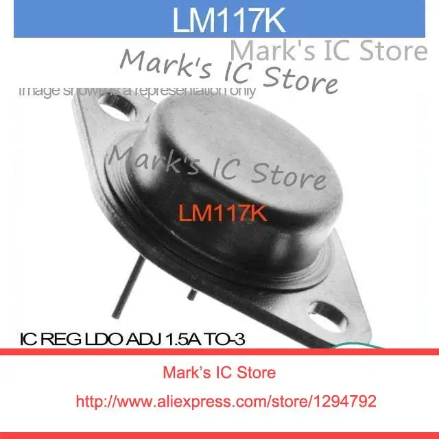 LM117K IC REG LDO ADJ 1.5A TO 3 LM117 LM11 117K LM1 117K|ic| |