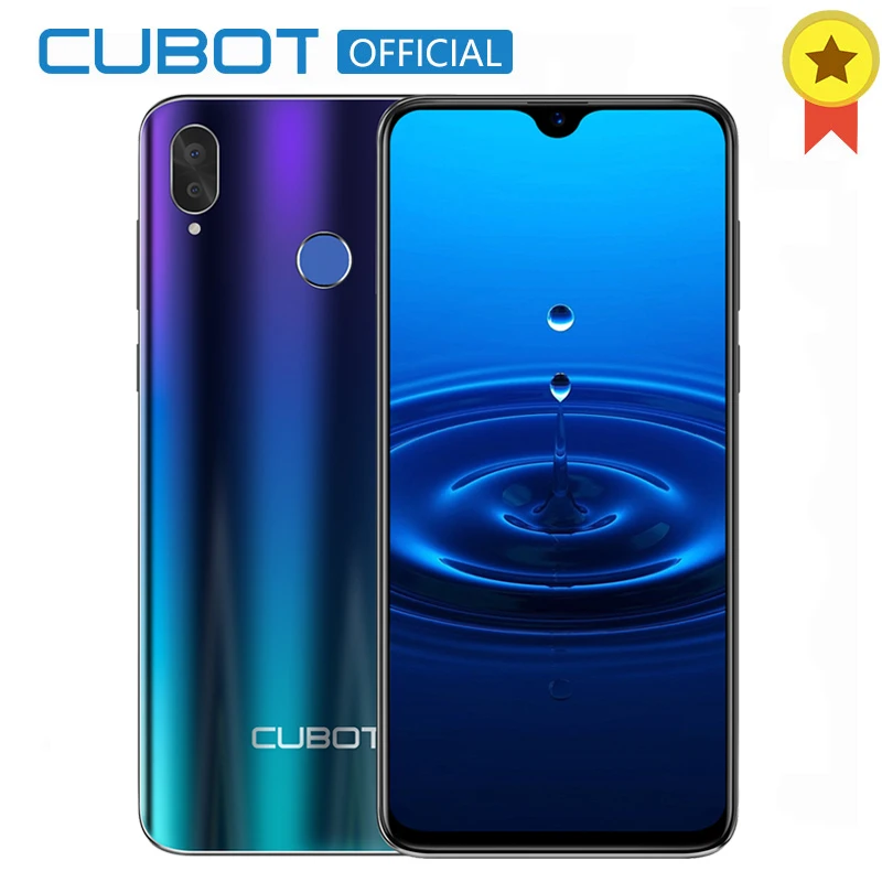 CUBOT R15 3g Phablet 6 26 дюймов Android 9 0 MT6580P 4 ядра 1. 3G Гц 2 Гб оперативная память 16 Встроенная