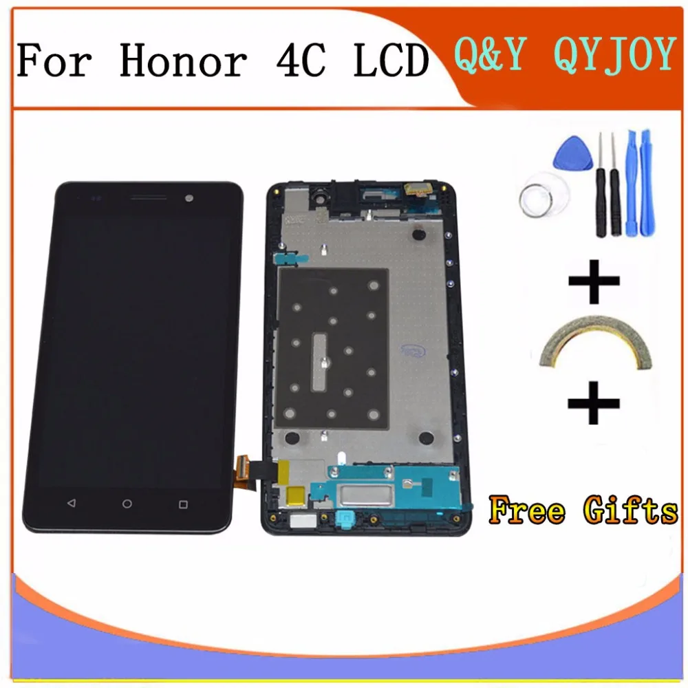 Черный/белый/золотой для Huawei Honor 4C ЖК дисплей дигитайзер сенсорный экран в сборе с