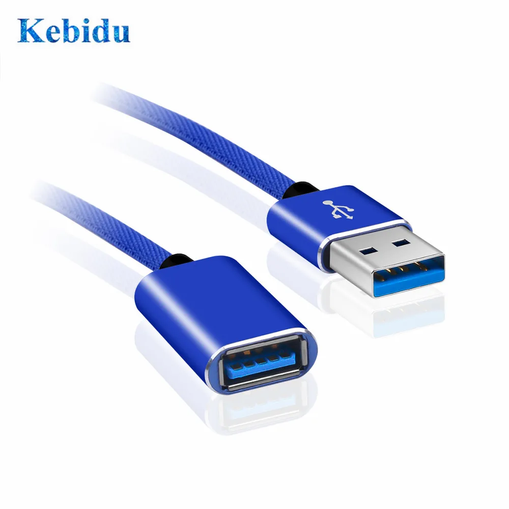 Удлинитель KEBIDU USB 2 0 1 м штекер-гнездо | Электроника