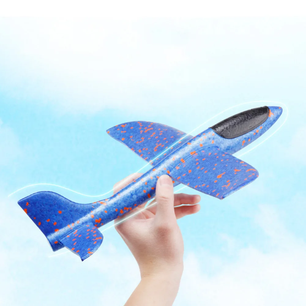 Новые игрушки DIY для детей мини пенопласт Летающий планер самолет модель