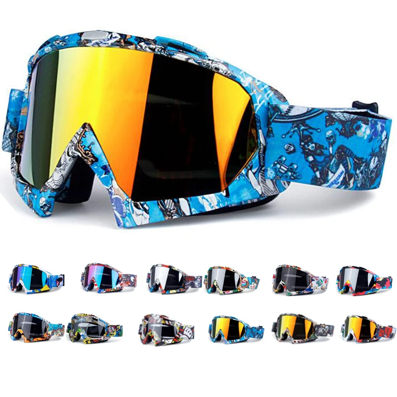2018 горячая Распродажа Oculos Lunette очки для мотокросса мотоцикла Dirt Bike уличные