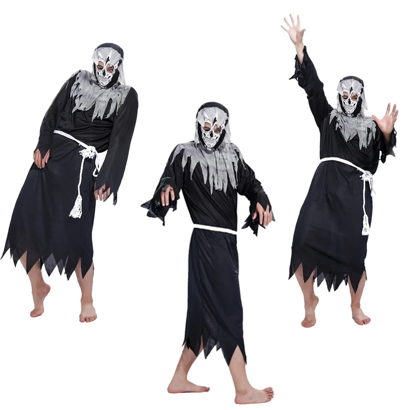 Ангел Смерти костюм для Хэллоуина одеваются COS Реквизит маскарадный смерти