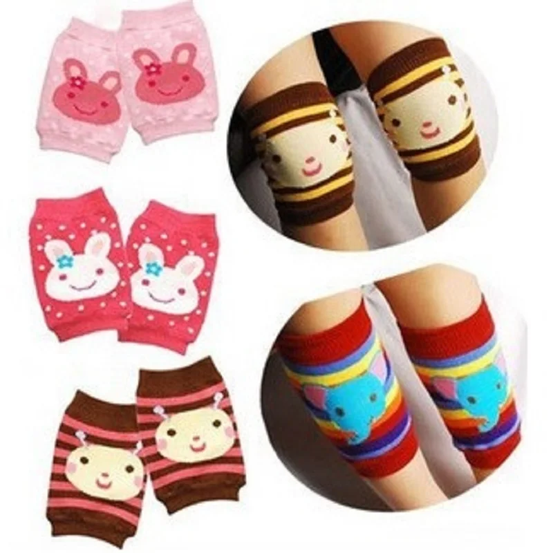 Cotton Toddler Knee Pad Baby elbow Cushion Newborn Crawling Safety Protector Leg Warmer Animal Boys Leggings |