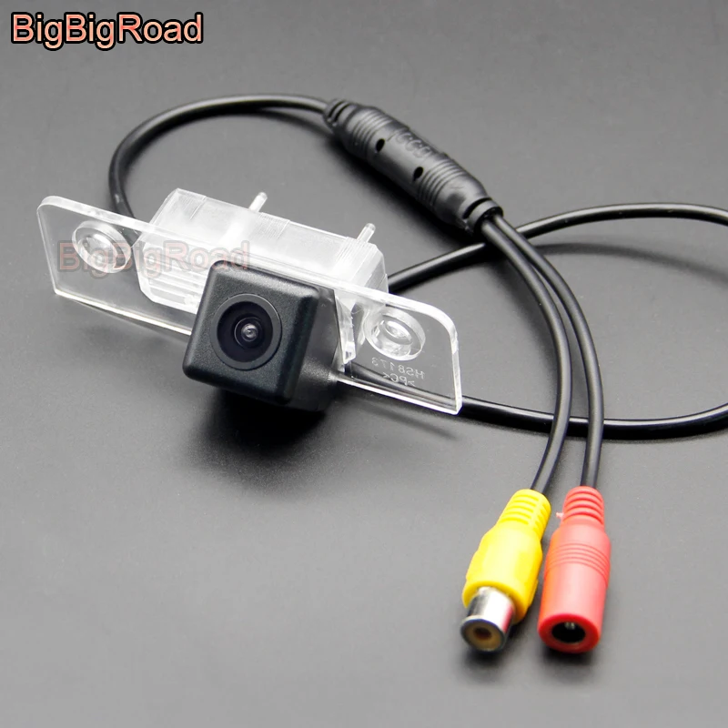 BigBigRoad для Skoda Octavia 1U MK1 1Z Laura MK2 1996 - 2014 Комби разведчик Roomster 5J Автомобильная камера