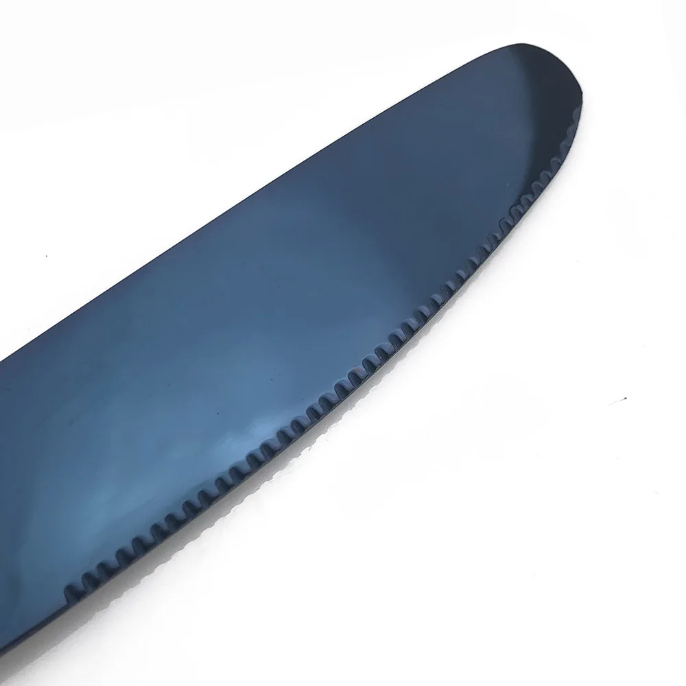 Набор металлических столовых приборов из нержавеющей стали 18/10 синего цвета | Дом