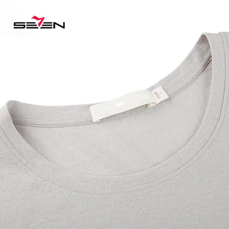 Мужская футболка с коротким рукавом Seven7 Повседневная Деловая 112T5M090 для лета
