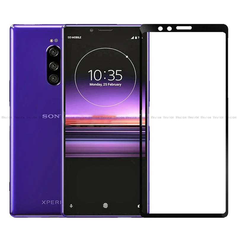 Полное покрытие закаленное стекло для sony Xperia L3 XZ4 XA3 Защита экрана для sony 10 1 L3 I3312 I4312 I4332 I3322 защитное стекло