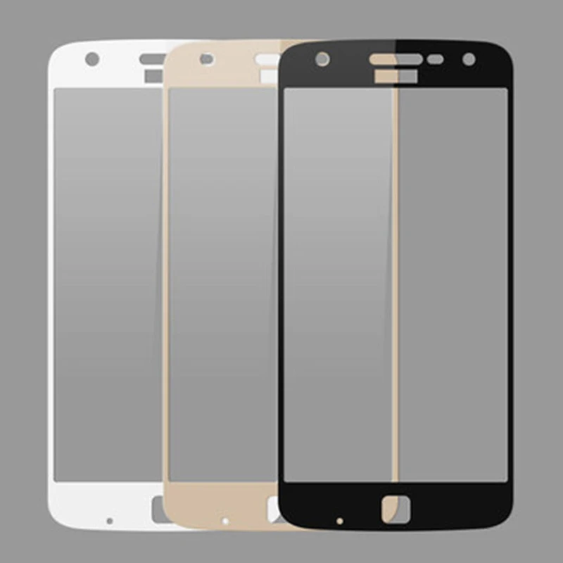 3D закаленное стекло для Motorola Moto Z2 force полное покрытие защитная пленка