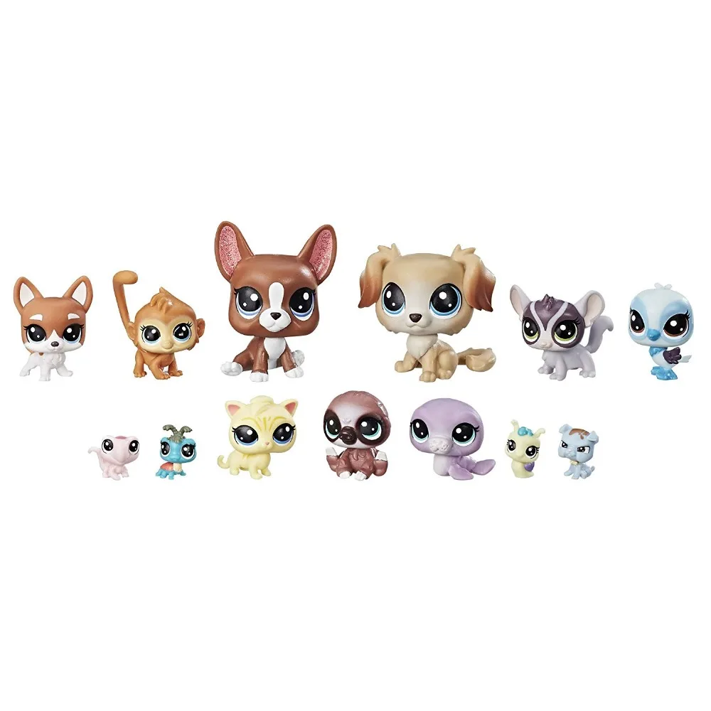 Новая коллекция фигурок для питомцев Littlest Pet Mischief Pals series 2 E1011 детские игрушки