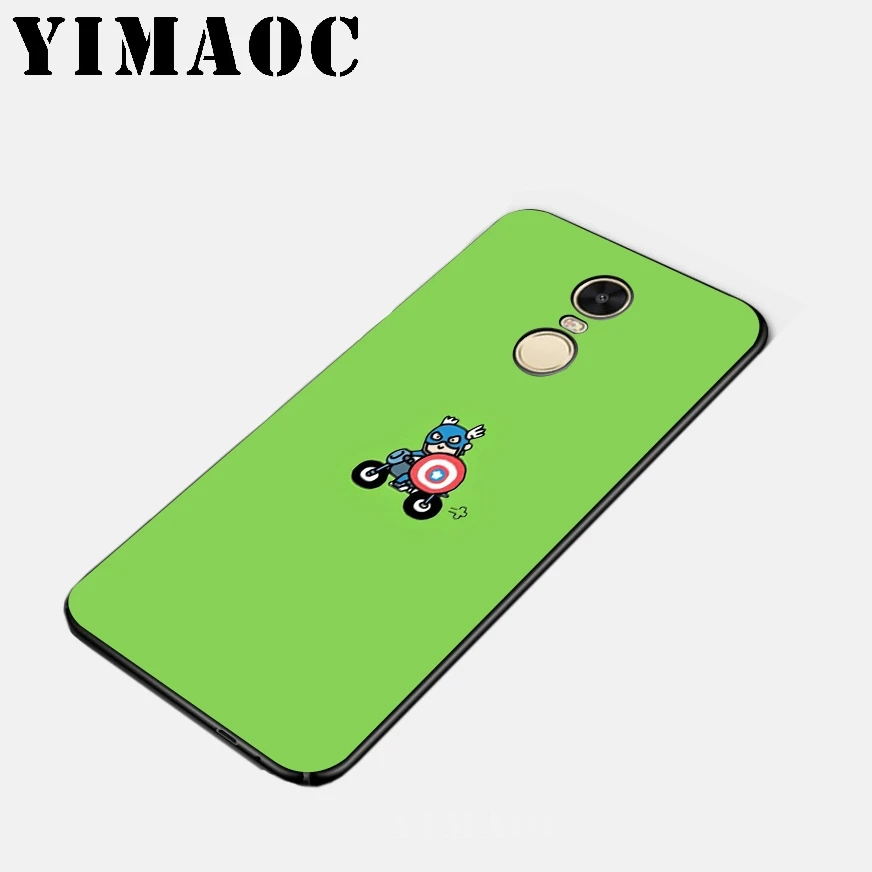 Мягкий силиконовый чехол YIMAOC с милыми супергероями для Xiao mi Red 6 Note 4X 4A 5A 5 Plus A1 A2 Pro