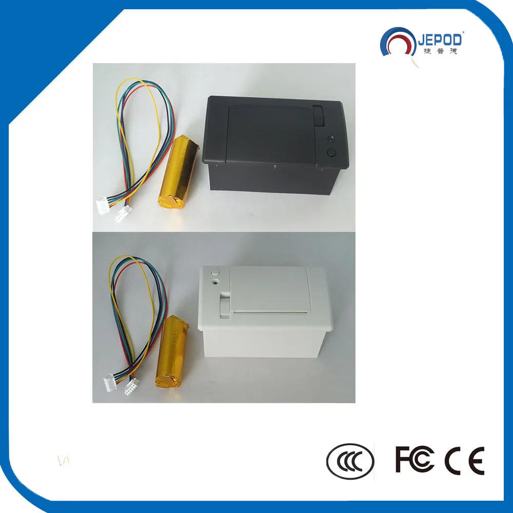 JP QR204 JEPOD 58 мм микро встроенный чековый термопринтер RS232 / TTL + USB панель