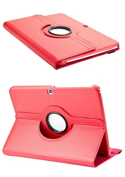 Вращающаяся на 360 градусов подставка из искусственной кожи для Samsung Galaxy Tab3 Tab 3 10 1