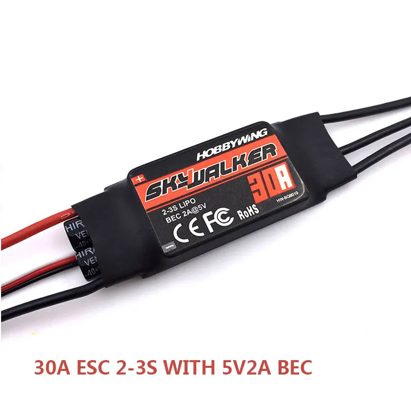 1 шт. Skywalker 30A ESC контроллер скорости с UBEC для радиоуправляемого квадрокоптера FPV