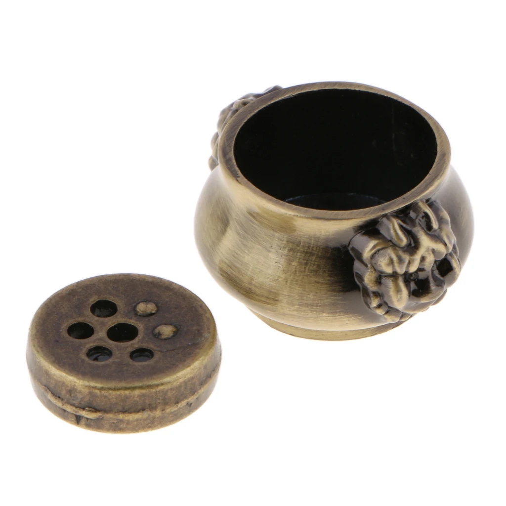 2 шт. китайский стиль медный сплав мини держатель для благовоний подставка вилка