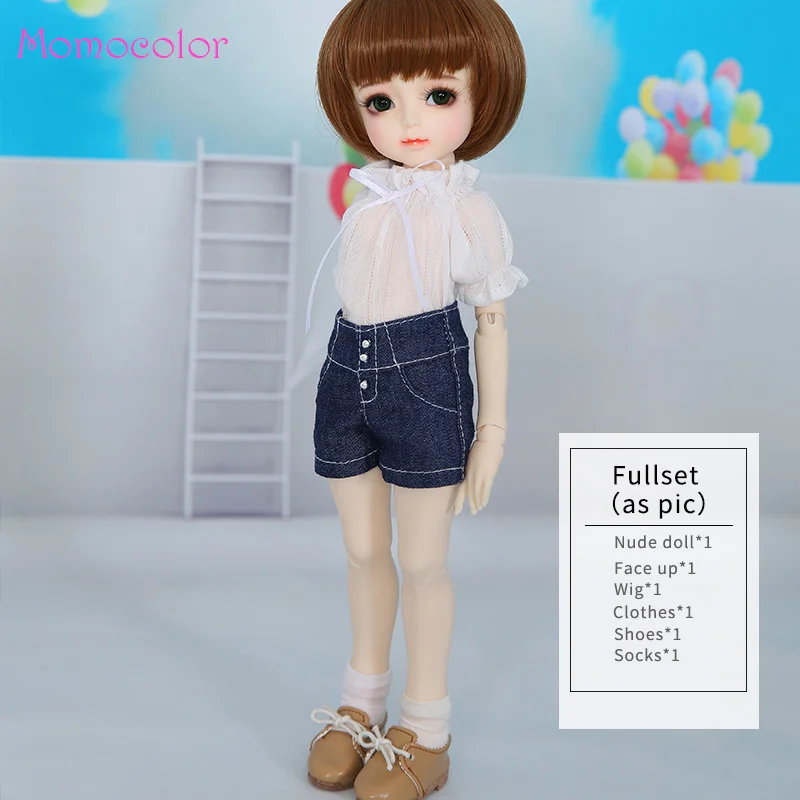 BJD куклы Momocolor Michelle 29 см 1/6 Очаровательная милашка высокого качества фигурка из