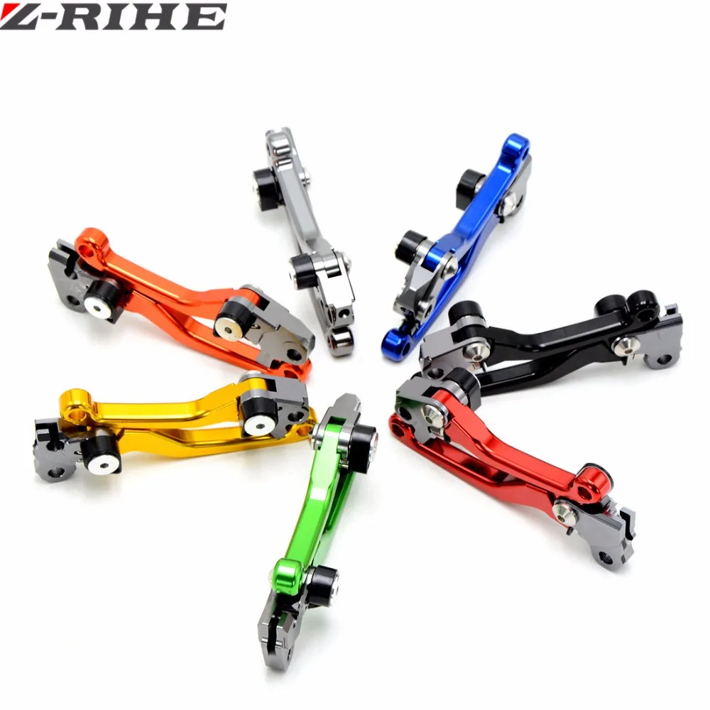 Новое поступление Поворотные Рычаги тормозной муфты для мотоцикла с ЧПУ KX85 EXC450