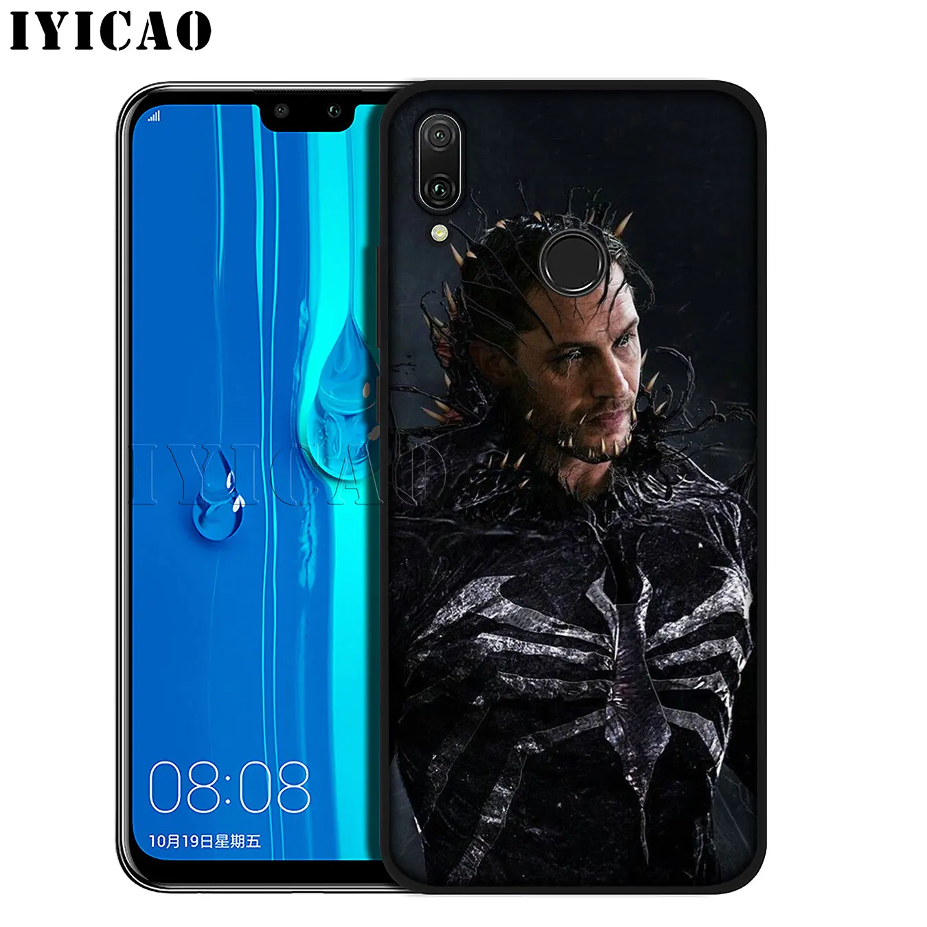 IYICAO Marvel Venom Soft Silicone Phone Case for Huawei Mate 30 20 10 Pro Nova 5I 5T 5 4 4E 3i 3 2i Lite Smart |