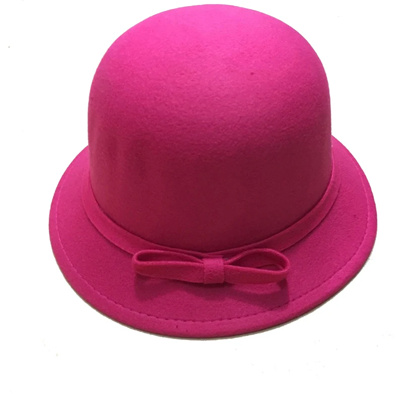 Ms английская шапка зимняя Новинка теплая уличная из фетра однотонная Дамская