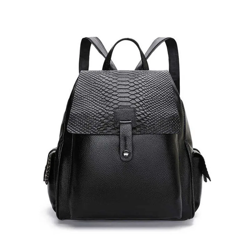 Школьный рюкзак для девочек в стиле преппи со вставками повседневный женский из