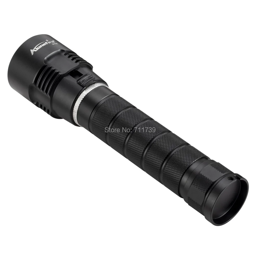 AloneFire DV55 Дайвинг вспышки светильник источник света: 3 светодиода Cree L2 светодиодный светильник подводный прожектор светильник 18650 мощный Dive вспышки светильник s