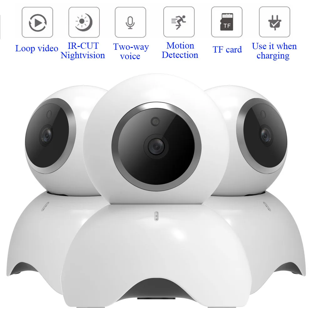 1080P HD IP камера CCTV Камера Беспроводной Смарт Wi Fi для наблюдения домашний Ночное
