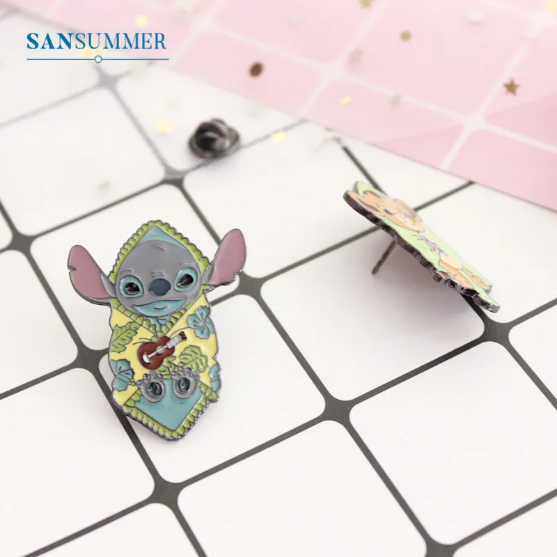 SANSUMMER Broches Женская Модная бижутерия Женские аксессуары броши мультяшный милый