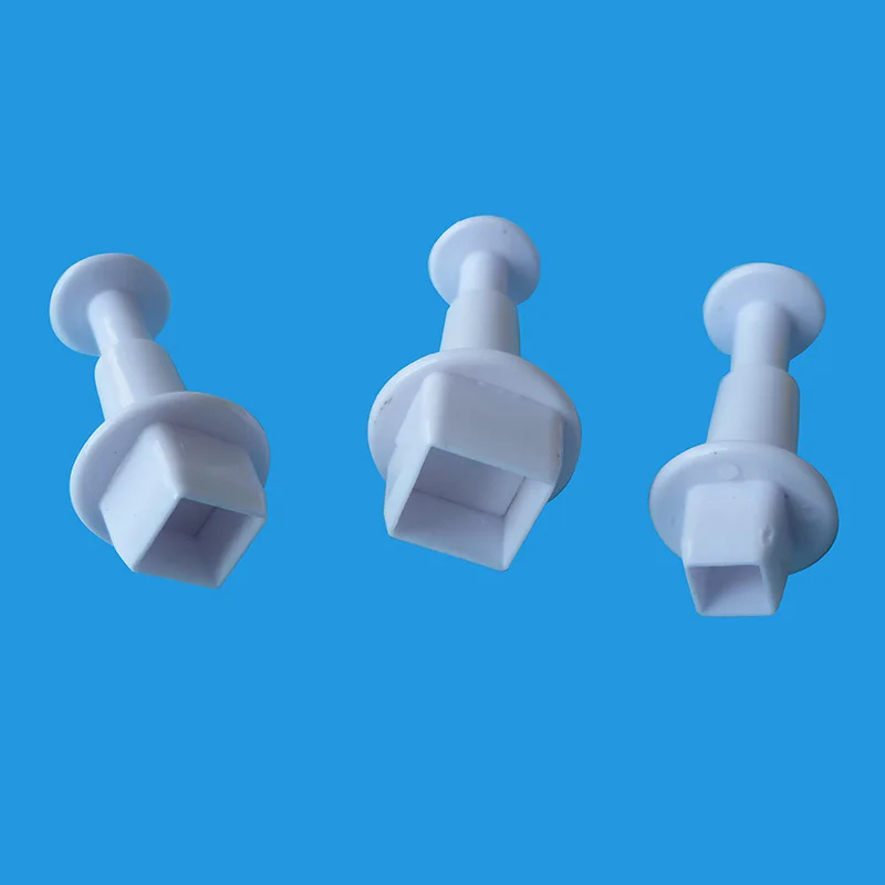 3 шт./компл. пищевой пластик квадратной формы для печенья и бисквитов Резак