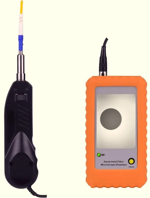 Волоконно-оптический видеоинтерфейс с зондом проверки волокон и одним кликом