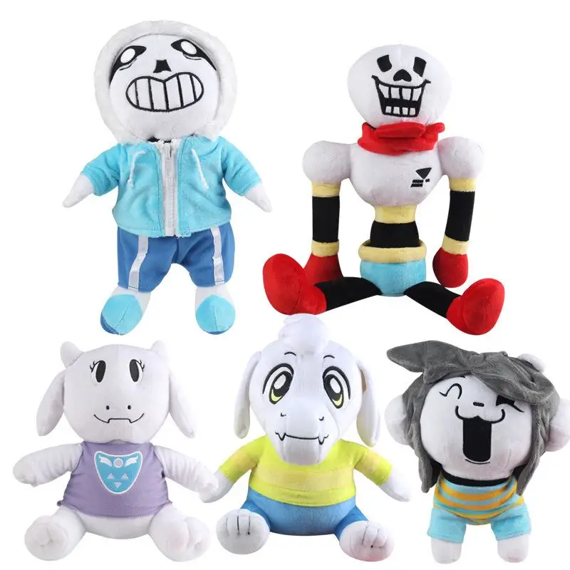 Tatalia Sans Папирус из андертейл Asriel Toriel Temmie Undyne Мягкая кукла плюшевые куклы игрушки для детей рождественские подарки
