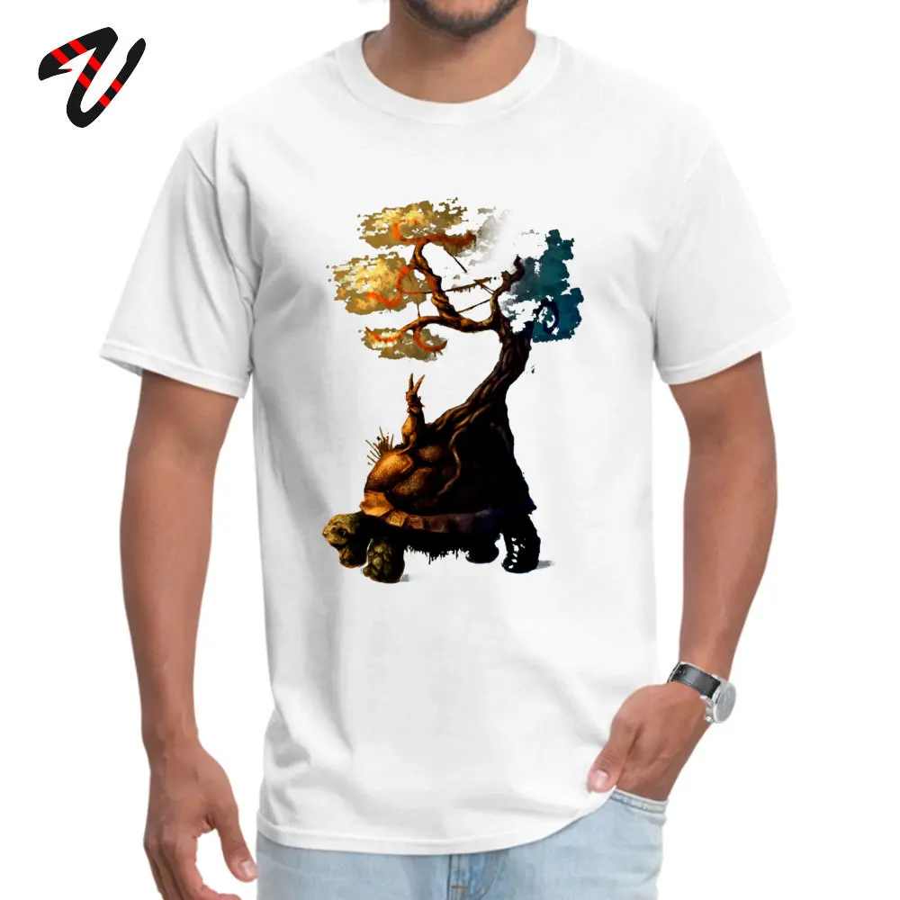 

Tortoise & the Hare Tops T Shirt Funny O Neck Fashionable Guitar Hero Gangsta Mens Tshirts Summer Tshirt Custom T-shirt For Man