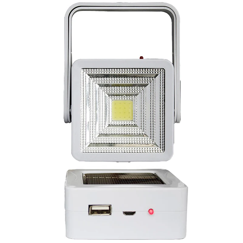 

LED Portable Lamp Solar Super Strong USB Power Bank Light Outdoor Garden Hiking Tent Lamp Night Light